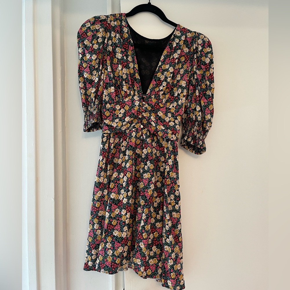 Zara- Printed Dress- Sz Small